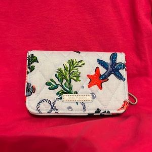 Vera Bradley RFID small bifold wallet
